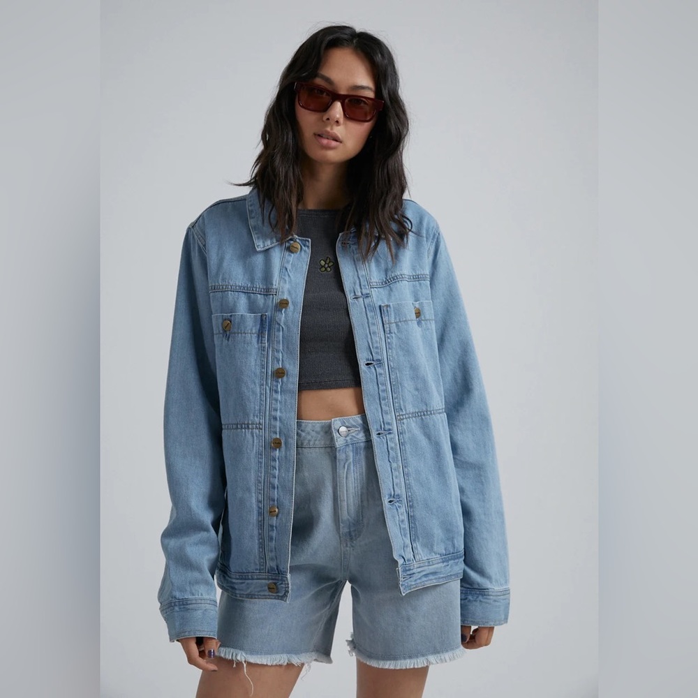 MOVING SALE! Accepting all offers!! AFENDS Unisex Denim Jacket XS